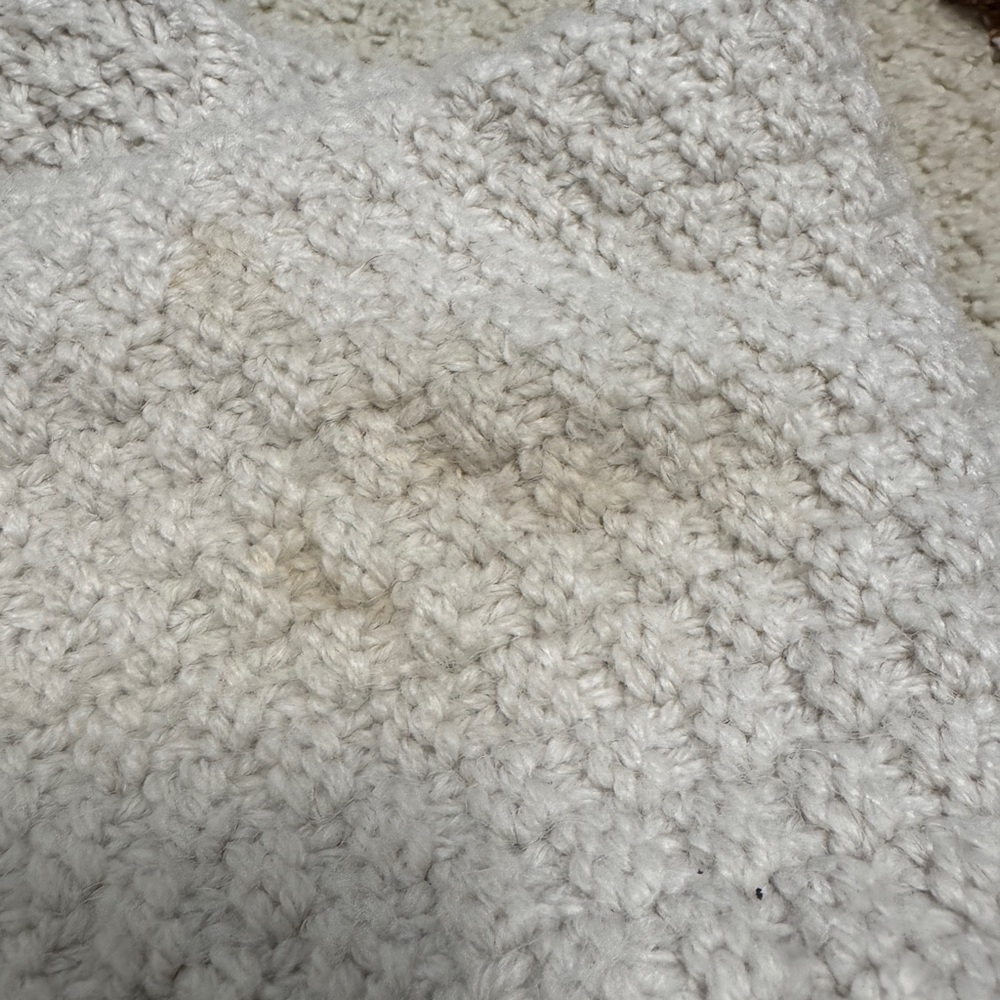 Blank NYC Denim and Cream Knit Cardigan - Picture 3 of 6